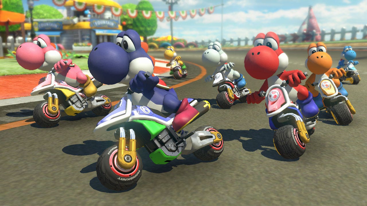 mario kart 8 deluxe for switch